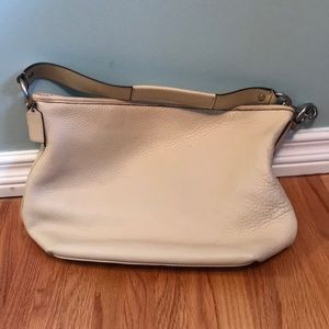Coach cream purse
